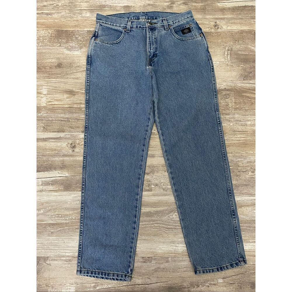 Harley Davidson Classic Denim Jeans Straight Leg Women’s Sz 12P NWT